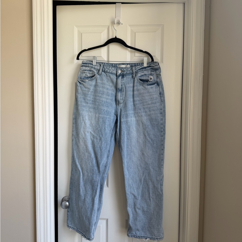 Altar'd State Faded Blue Denim Jeans